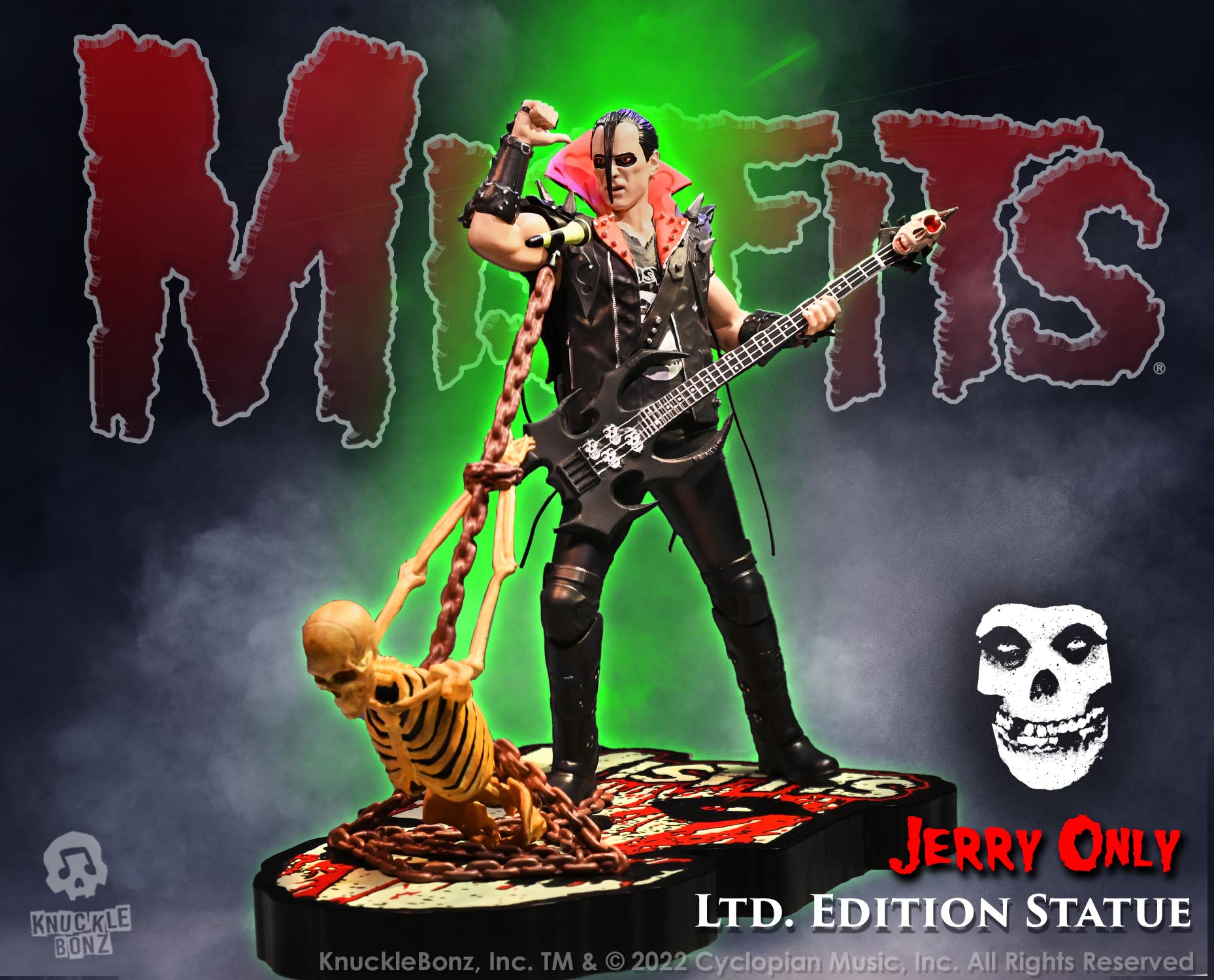 The Misfits, Jerry Only, KnuckleBonz Ltd. Edition Statue Announced
